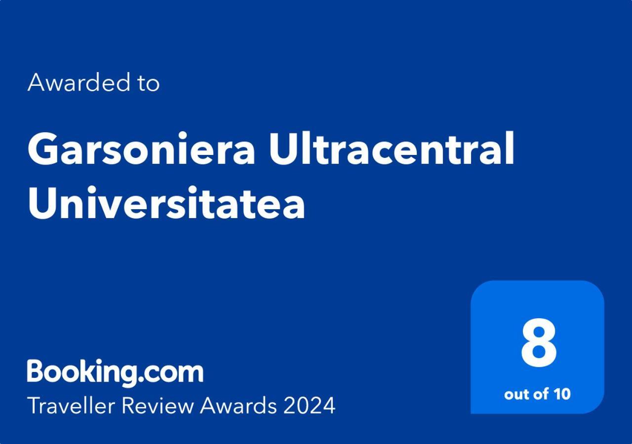Garsoniera Ultracentral Universitatea Bucureşti Exterior foto
